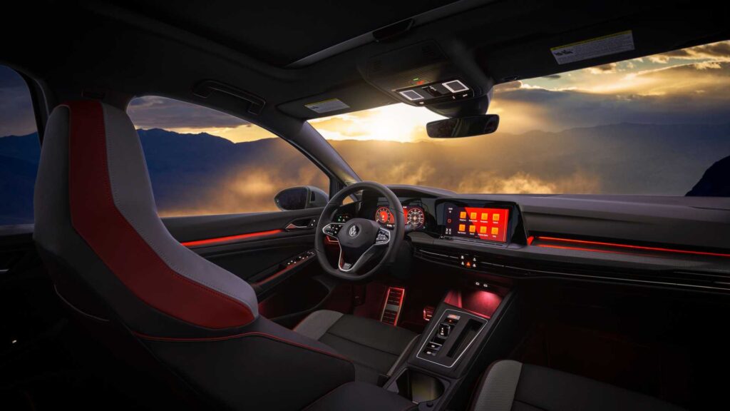 New 2022 Volkswagen Golf GTI - Hear The Exhaust Sound Hatchback Grey