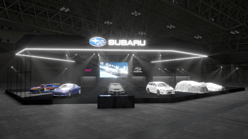 Subaru Exhibited vehicle